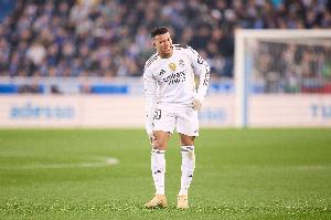 马卡：姆巴佩左膝仍不适将缺战莱万特，罗德里戈有可能复出