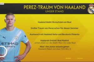 又来？德天空：哈兰德仍是皇马引援首选 转会总价5亿维尼修斯得走