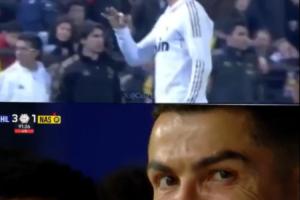 不是第一次!C罗被扒出皇马时期做相同争议手势,高喊“抢劫”