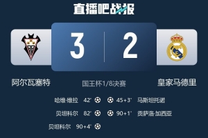 阿尔瓦塞特主帅：我们展现纪律性和韧性 皇马是一支伟大的球队