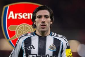 被推荐给阿森纳！邮报：托纳利不是非卖品，纽卡因PSR或夏窗放人