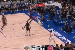 太残暴了！奥萨尔追防大帽钉板哈特 詹金斯弹开布伦森中投分差20+